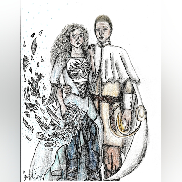 Digital Custom Pencil Art. - Picture 4 of 10